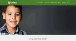 Desktop Screenshot of laboratoriosgalindo.com